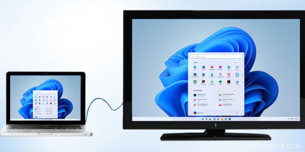 connect a laptop to non smart tv using hdmi cable