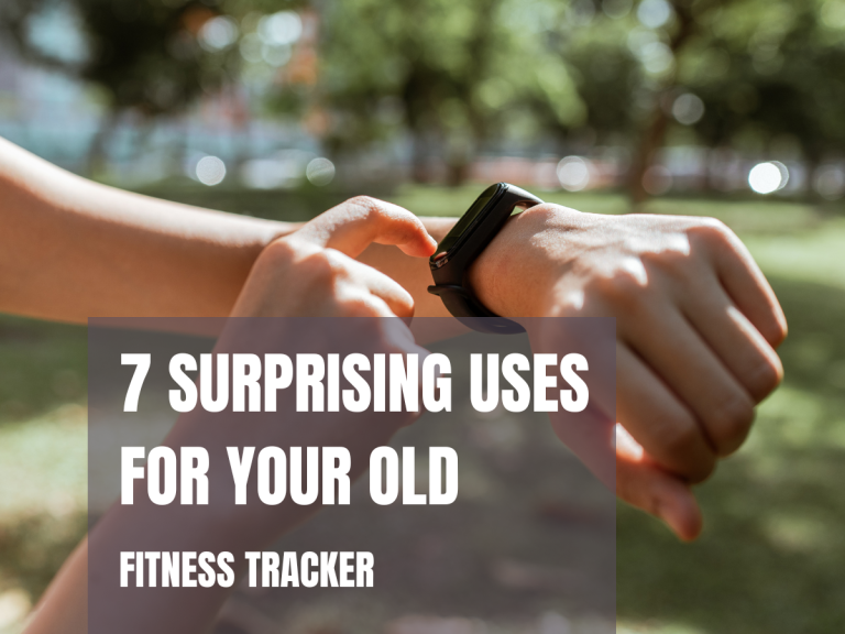 Utilize old fitness tracker